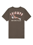 Triumph Motorcycles Super Sport Cotton T-Shirt, Mushroom