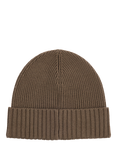 HUGO BOSS Ribbed Beanie, Open Green