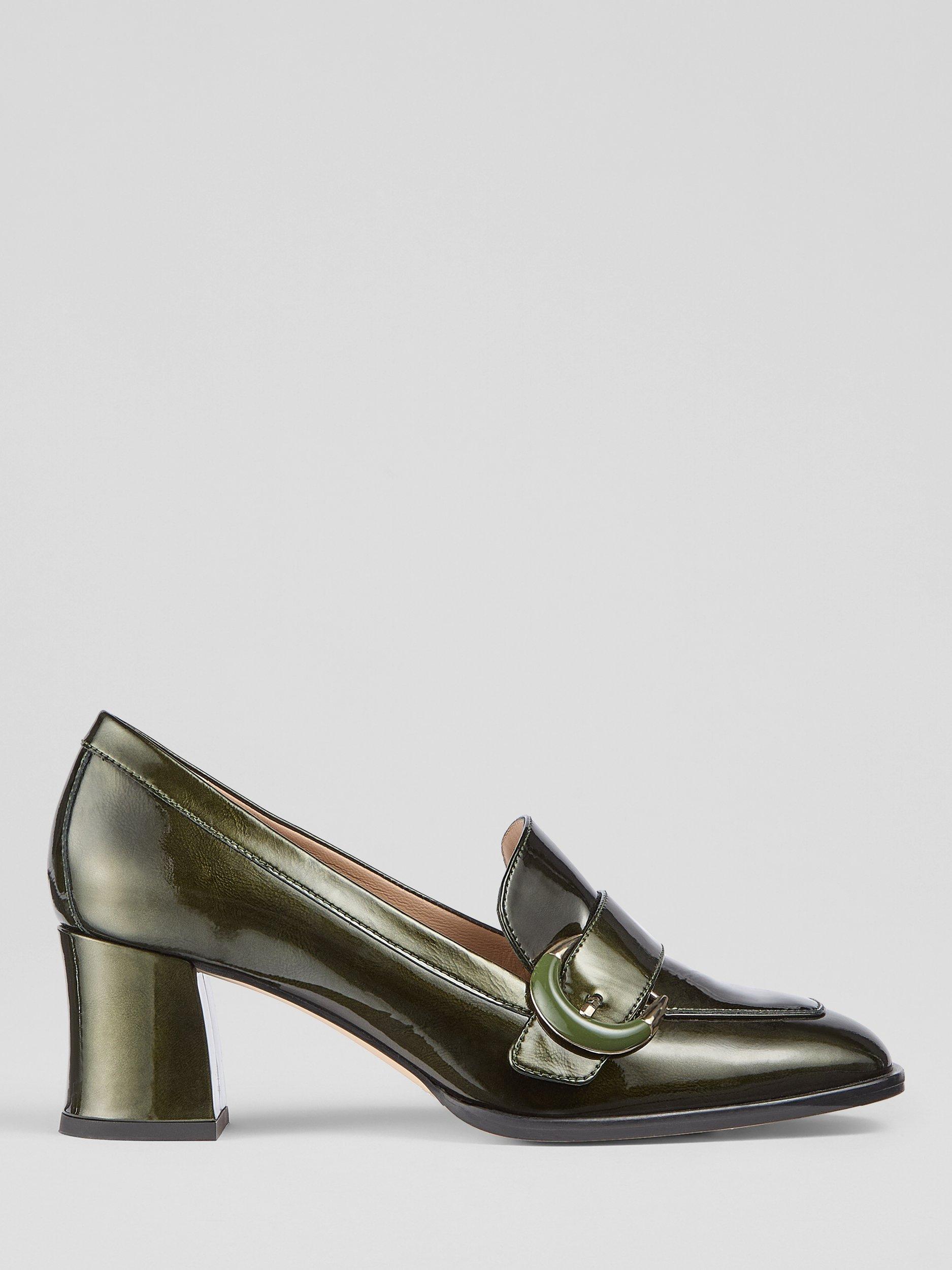 Lk bennett green shoes clearance
