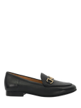 Dune Glair Wide Fit Leather Loafers