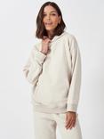 Crew Clothing Sherpa Lined Hoodie, Oatmeal