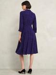 Hobbs Lainey Shirt Dress, Navy/Blue