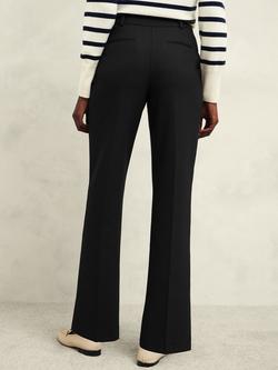Hobbs Gerrie Wool Blend Tailored Trousers - view 2, Black