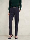 Hobbs Gerrie Wool Blend Trousers, Navy