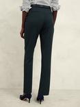 Hobbs Linda Tapered Trousers, Deep Green