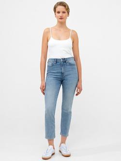 French Connection Stretch Cigarette Fit Ankle Grazer Jeans, Bleach Wash, Bleach Wash