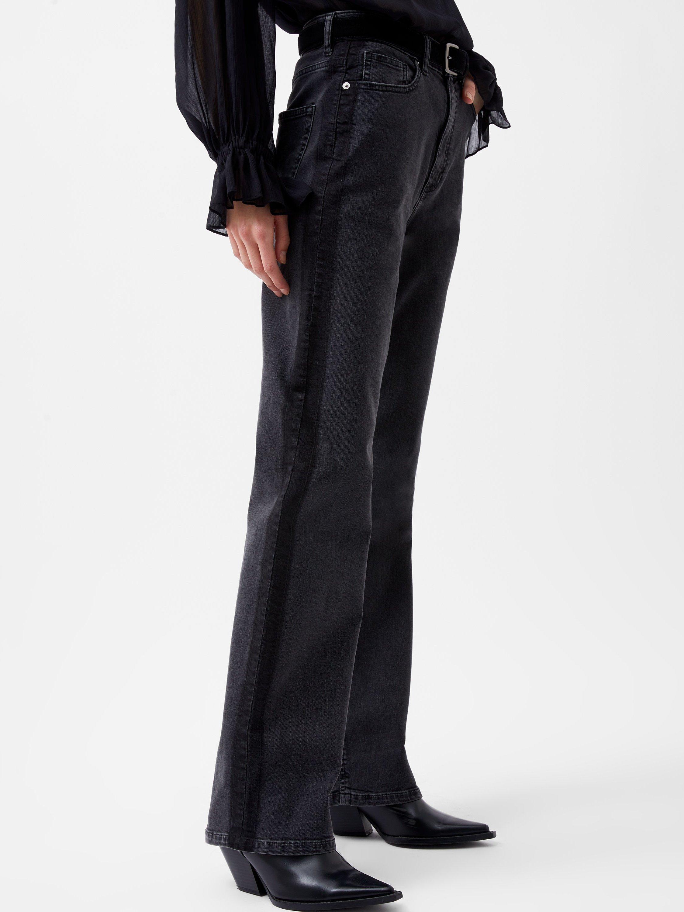 Product image 2 of 4, which shows French Connection Toms Denim Jeans, Black/Multi, 6