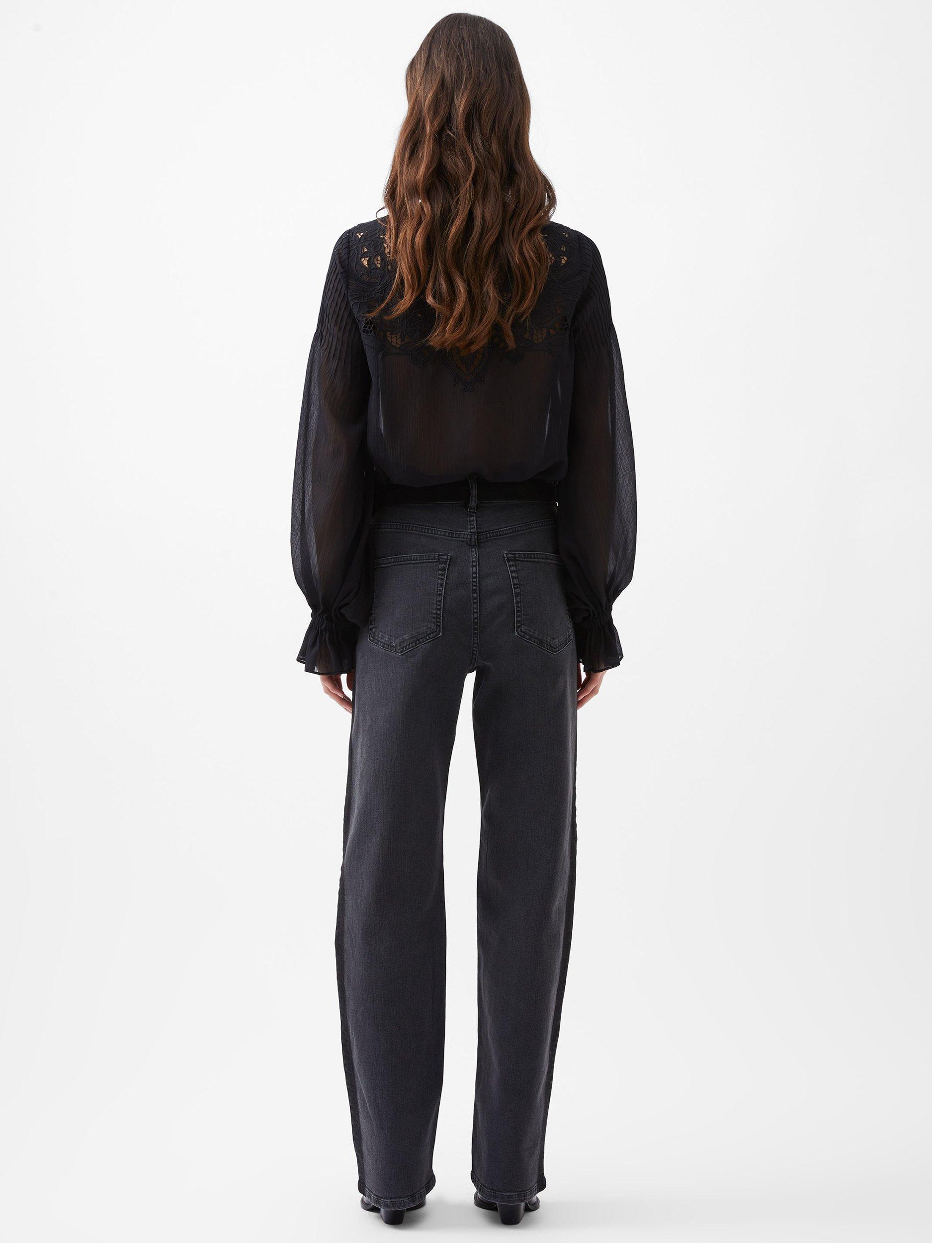 Product image 3 of 4, which shows French Connection Toms Denim Jeans, Black/Multi, 6