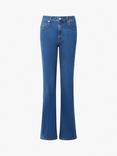 French Connection Toms Flared Jeans, Mid Wash