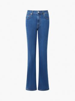 French Connection Toms Flared Jeans, Mid Wash - view 2, Mid Wash