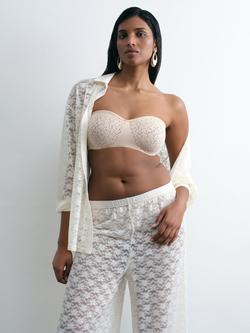 Chantelle Norah Comfort Underwired Bandeau Strapless Bra - view 2, Golden Beige