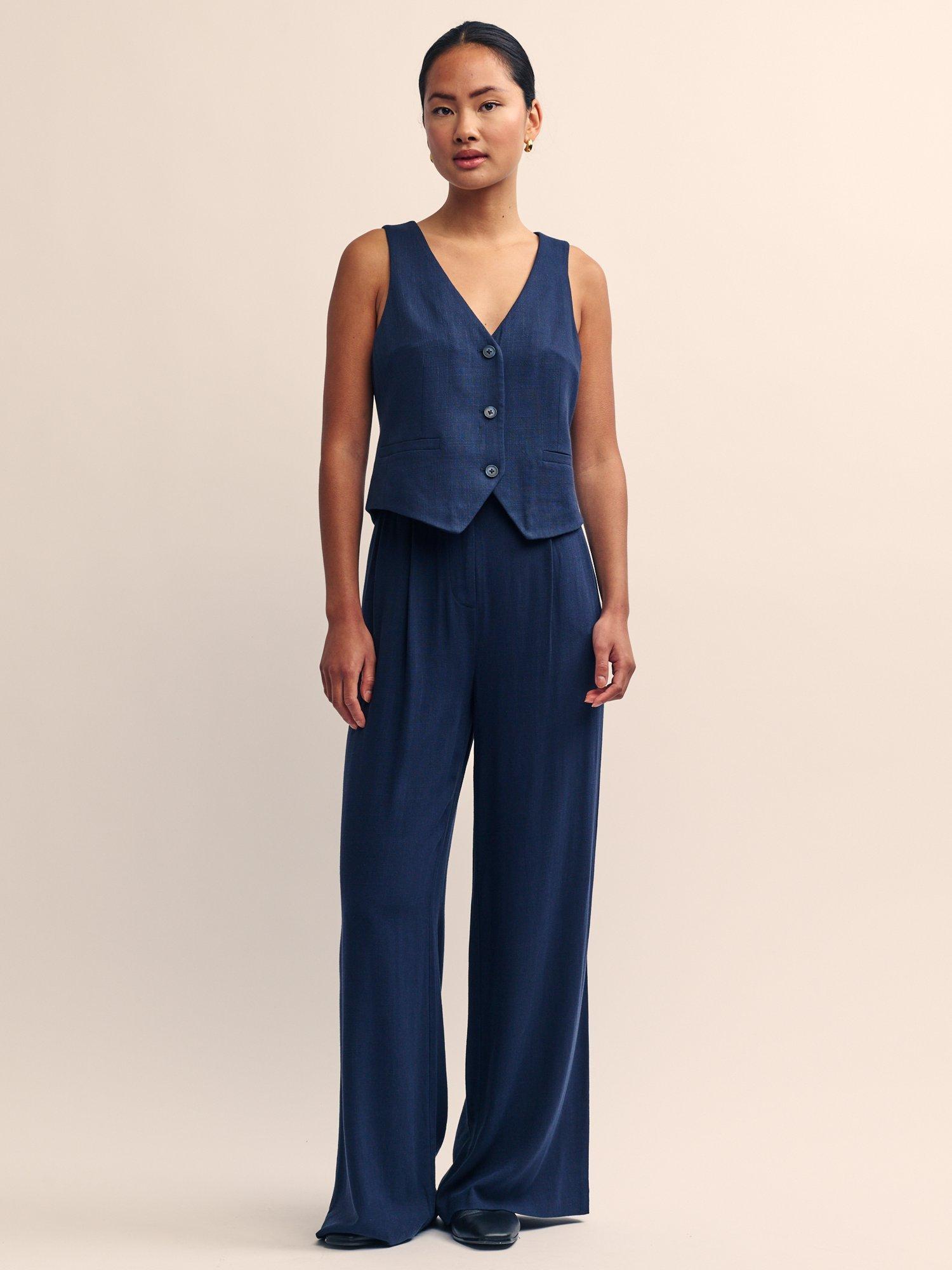 Nobody's Child Victoria Waistcoat, Blue