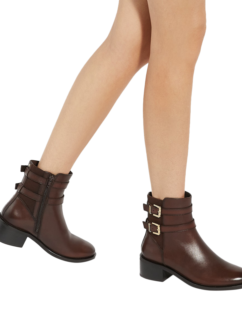 Dune brown ankle boots best sale