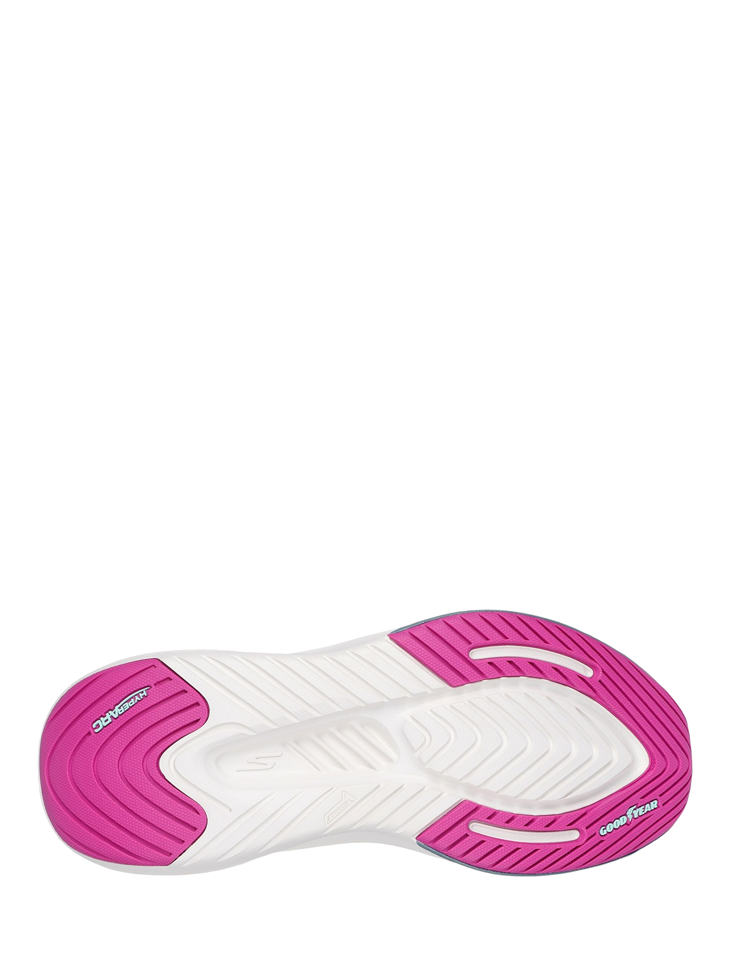 Product image 3 of 4, which shows Skechers GO WALK Max Walker Sally Shoes, Charcoal/Purple, 3