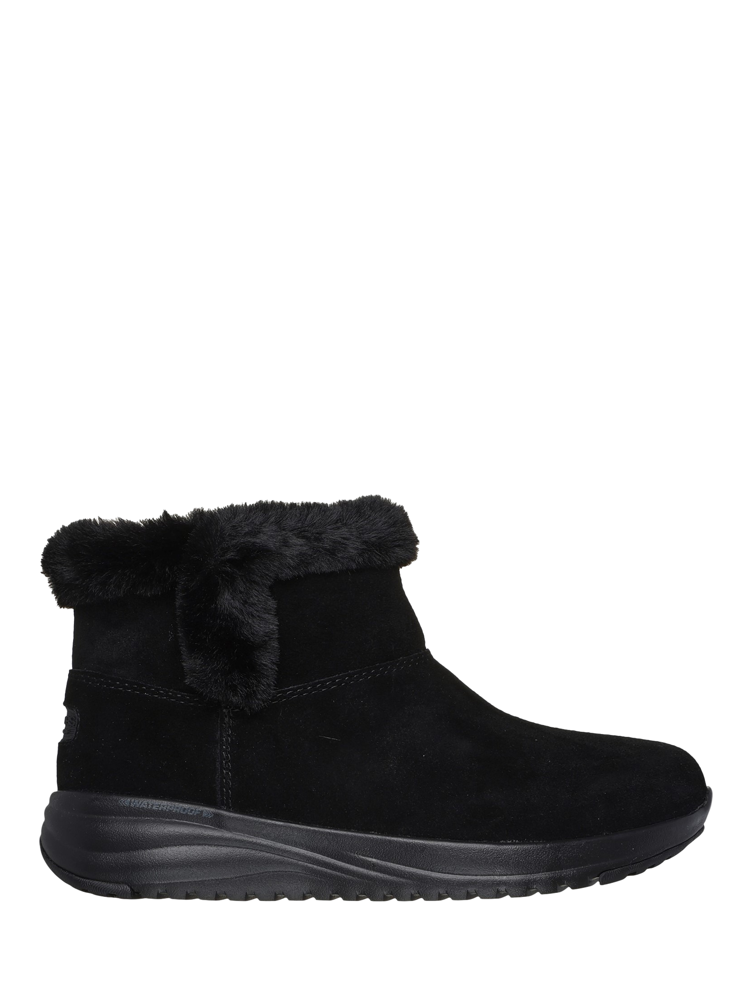 Skechers black ankle boots on sale