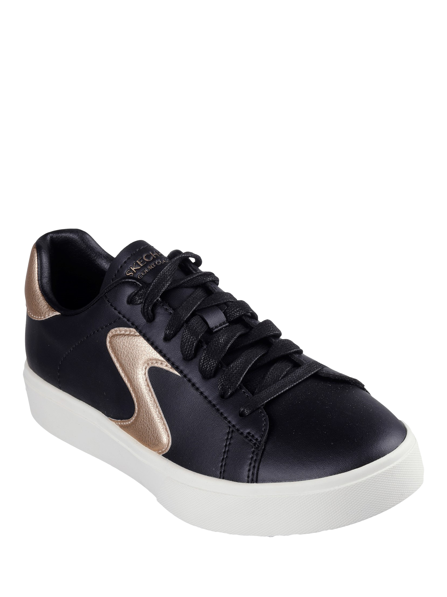 Skechers black rose gold hotsell