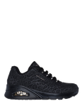 Skechers Uno Kat-Neato Trainers, Black