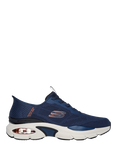 Skechers Skech-Air Trainers, Navy/Orange