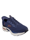 Skechers Skech-Air Trainers, Navy/Orange