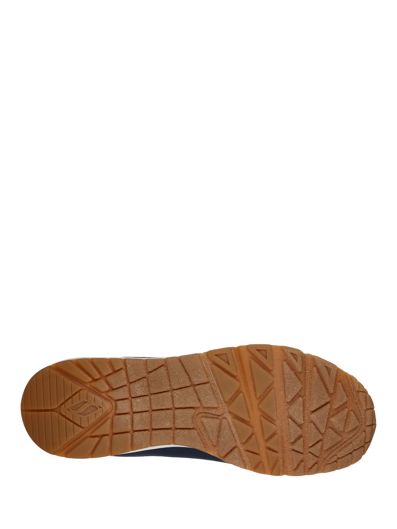Product image 3 of 4, which shows Skechers Uno Stand On Air Trainers, Navy, 6