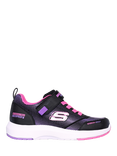 Skechers Kids' Journey Time Trainers, Black/Hot Pink