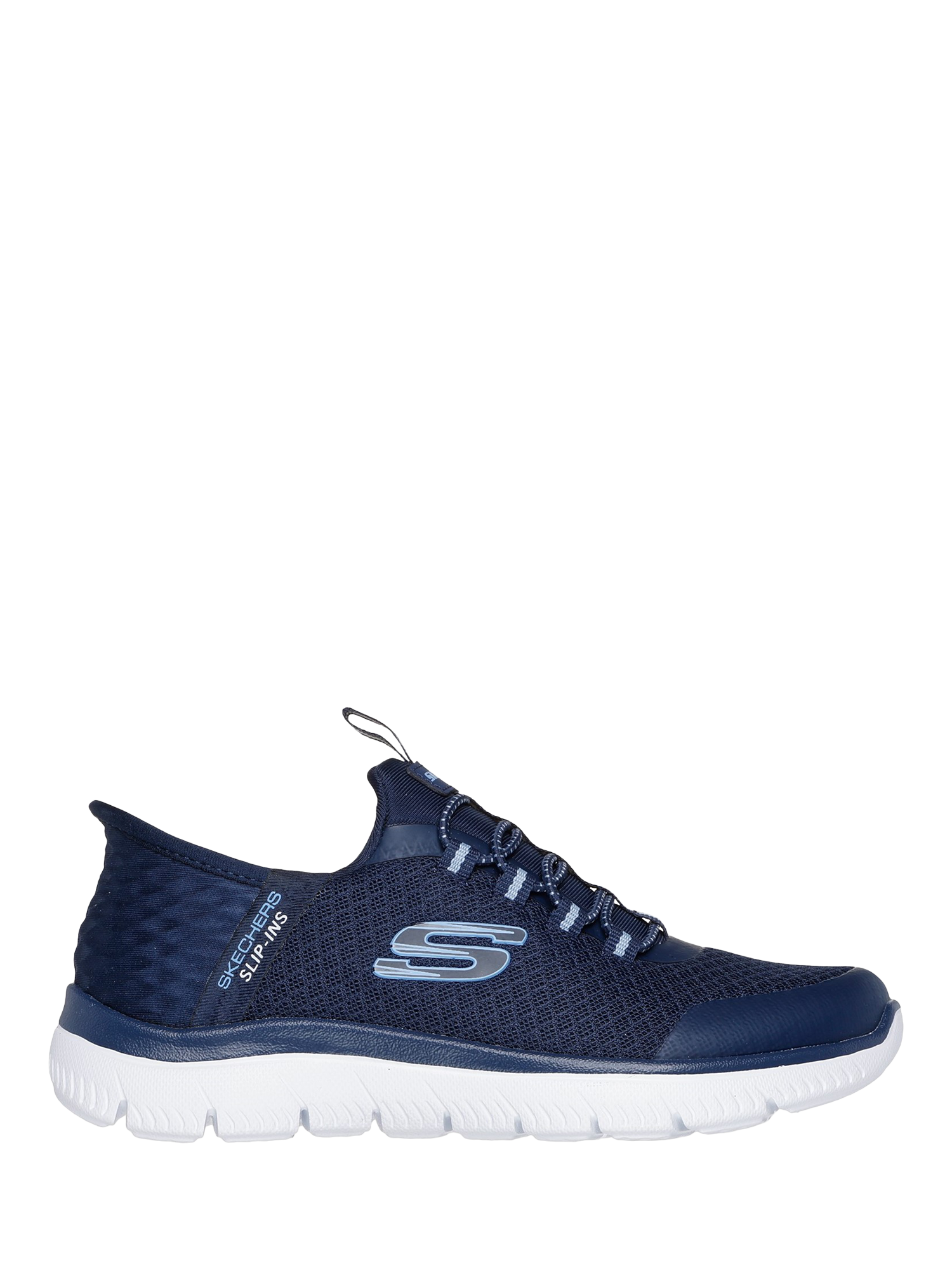 Skechers boots navy clearance