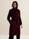 Phase Eight Nicci Belted Wool Blend Coat