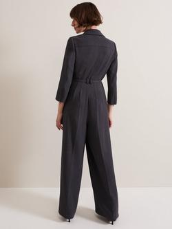 Phase Eight Pamela Tailored Jumpsuit, Grey - view 2, Grey