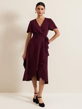 Phase Eight Petite Julissa Midi Wrap Dress