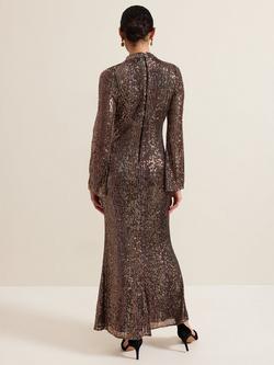 Phase Eight Renila Sequin Maxi Dress, Multi - view 2, Multi