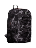 Hype Kids' Mono Camo Maxi Backpack, Black/Grey