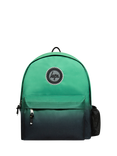 Hype Kids' Fade Backpack, 18L, Black/Green