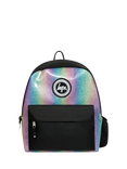 Hype Kids' Rainbow Badge Backpack, Multi