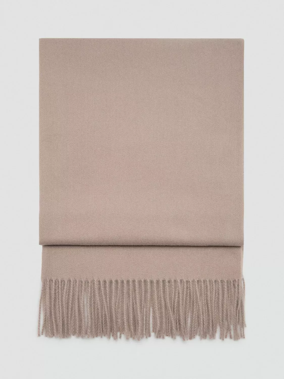 Pieces Beige Marabou Scarf main image 1