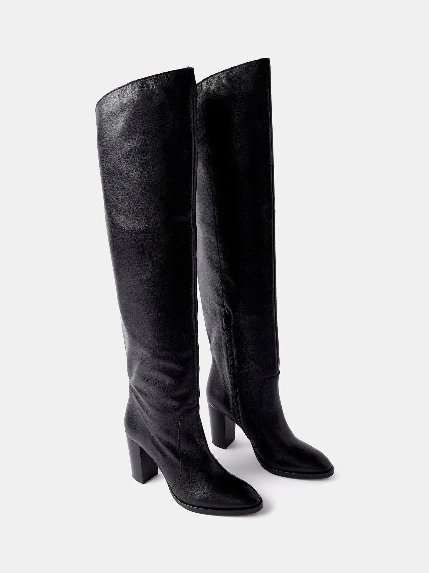 Mint velvet over the knee boots best sale