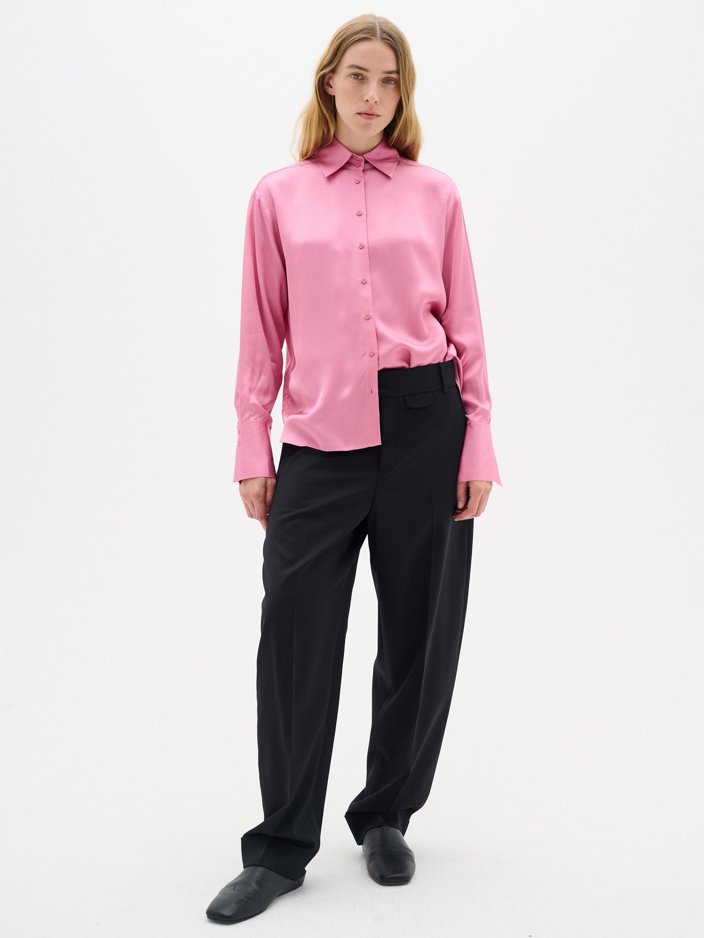 Product image 1 of 6, which shows InWear Pauline Long Sleeve Shirt, Rose, 8