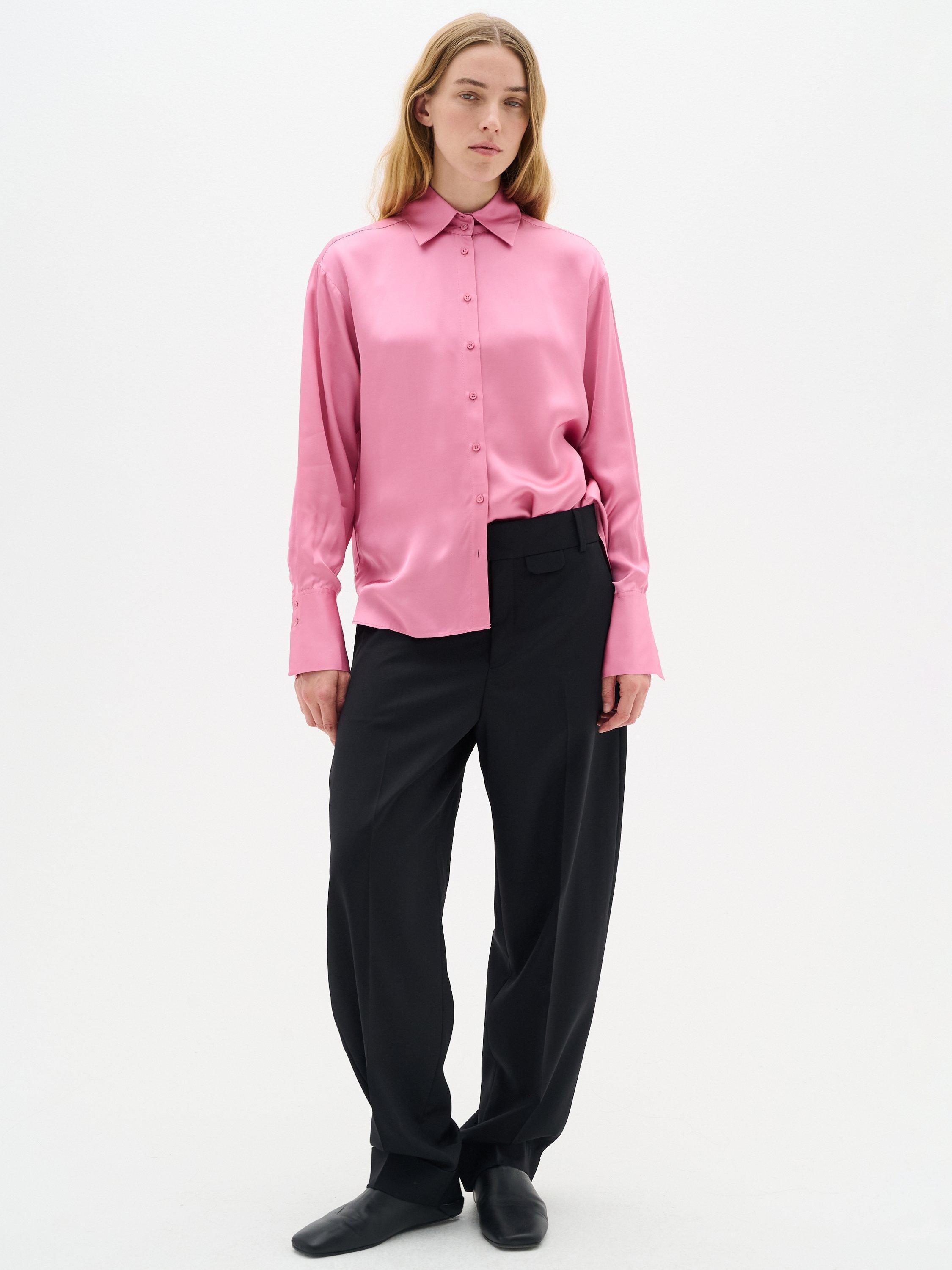 Product image 3 of 6, which shows InWear Pauline Long Sleeve Shirt, Rose, 8
