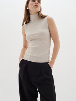 InWear Dagna Rib Knit Top, Ecru, Ecru
