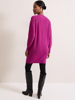 Phase Eight Eliana Jumper Dress, Pink - view 2, Pink