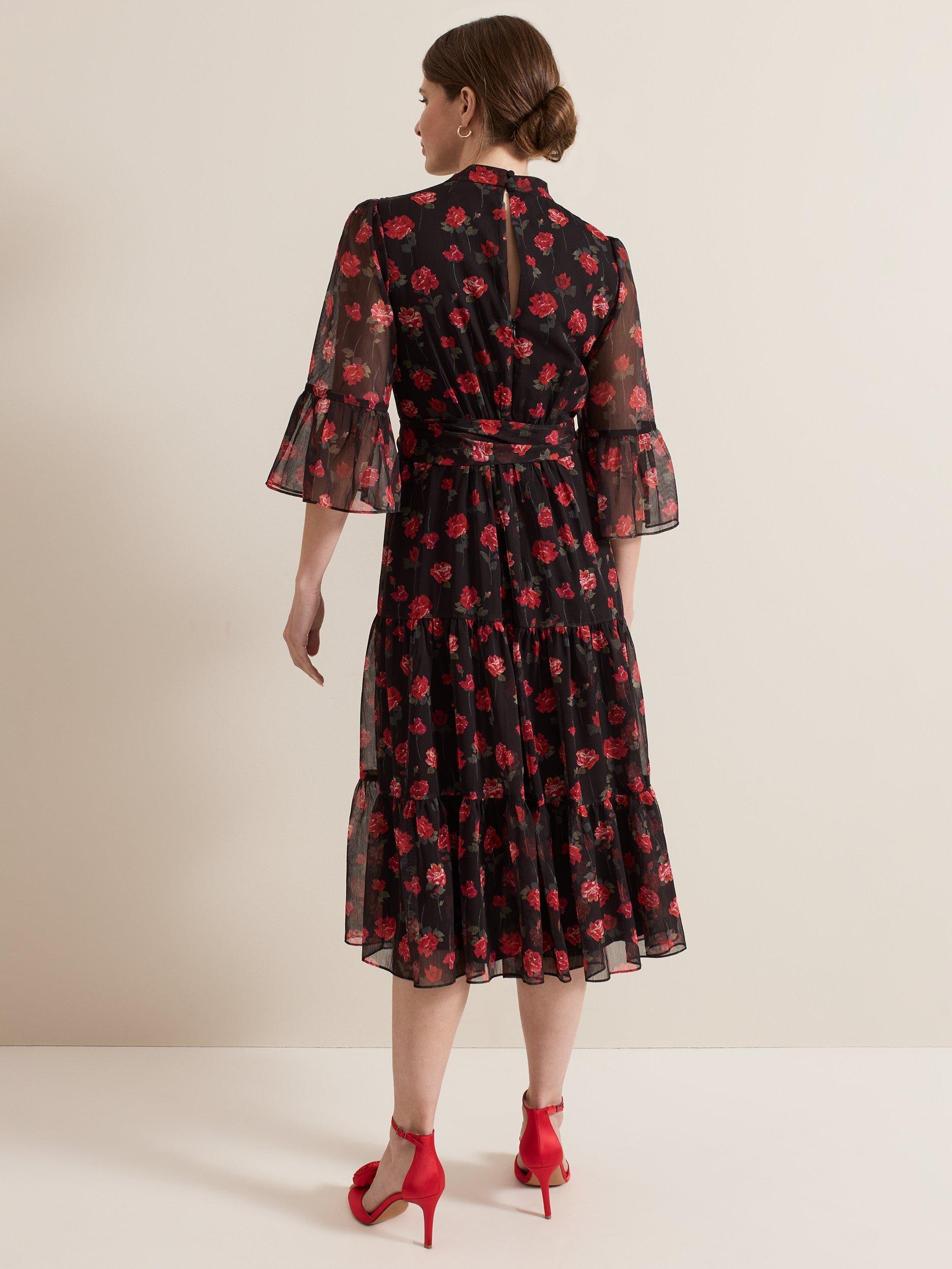 Elvie dress - rose cord hotsell floral