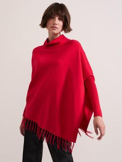 Phase Eight Athena Tassel Knit Jumper, Red, Red
