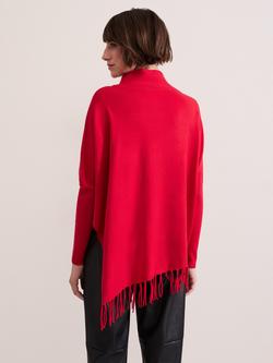 Phase Eight Athena Tassel Knit Jumper, Red - view 2, Red