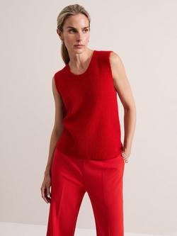Phase Eight Daniella Wool Blend Tank Top, Red, Red