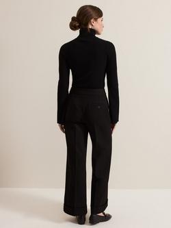 Phase Eight Petite Trixie Trousers, Black - view 2, Black