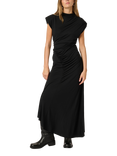 MY ESSENTIAL WARDROBE Allura Asymmetric Dress, Black