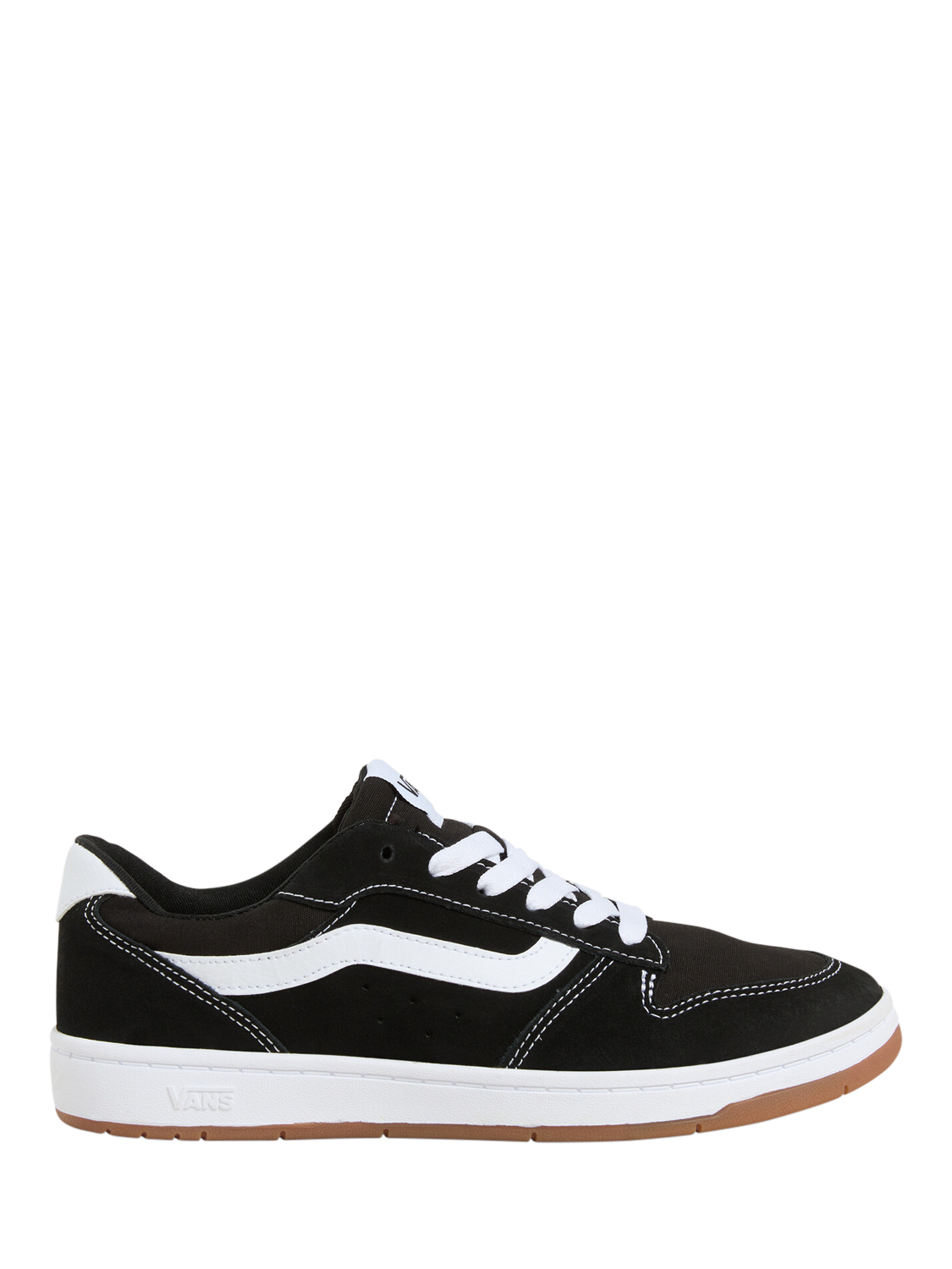 Product image 1 of 4, which shows Vans Ryland Trainers, Black, 10