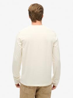 Superdry Classic Essential Top - view 2, Bone White