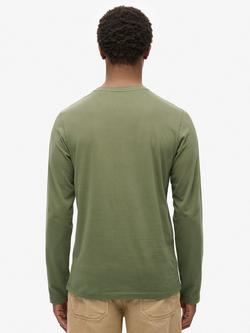 Superdry Classic Essential Top - view 2, Beetle Green