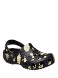 Crocs Kids' Classic Graphic Clogs, Black