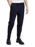 Casual Friday Haakan Relaxed Fit Ripstop Trousers, Dark Navy